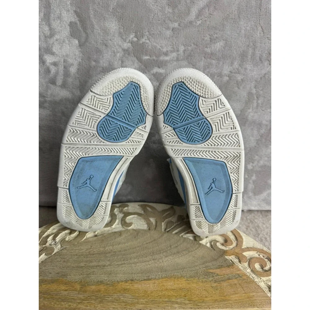 Jordan 4 Retro Military Blue White Blue Kids Sneakers HV0823-100 Size‎ 2.5Y